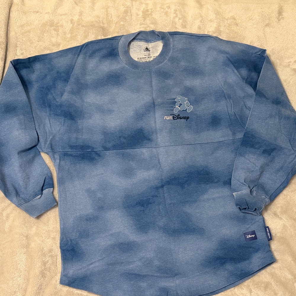 Disney Adult Blue Crewneck Spirit Jersey XS